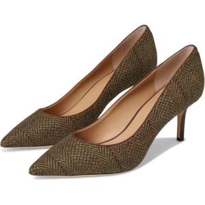 imageLauren Ralph Lauren Womens Lanette Herringbone Tweed PumpsOlv HerringboneDark Mahogany