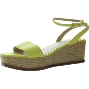 imageLauren Ralph Lauren Womens Leona Suede Espadrille Wedge SandalLemon Daffodil