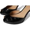 imageLauren Ralph Lauren Womens Kyla CrocodileEmbossed Leather SandalBlack