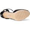 imageLauren Ralph Lauren Womens Kyla CrocodileEmbossed Leather SandalBlack
