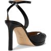 imageLauren Ralph Lauren Womens Kyla CrocodileEmbossed Leather SandalBlack
