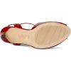 imageLauren Ralph Lauren Womens Kyla CrocodileEmbossed Leather SandalFestive Red