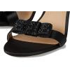 imageLauren Ralph Lauren Womens Allie BowTrim Satin SandalBlackJet Stones
