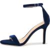 imageLauren Ralph Lauren Womens Allie Velvet SandalLux Navy