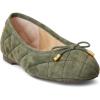imageLauren Ralph Lauren Womens Jayna Ballet FlatDark Olive