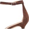 imageLauren Ralph Lauren Womens Allie MidHeel Suede Sandal HeeledDark Hickory