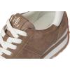 imageLauren Ralph Lauren Womens Dani Perforated Suede SneakersTaupe BrwnTaupe BrwnSnw Wht