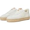 imageLauren Ralph Lauren Womens Luize Canvas ampamp Suede Espadrille SneakerSnow WhiteBianco