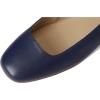imageLauren Ralph Lauren Womens Emellie Nappa Leather Ballet FlatRefined Navy