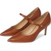 imageLauren Ralph Lauren Womens Lanette Calfskin Mary Jane Pumps FlatLauren Tan
