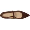 imageLauren Ralph Lauren Womens Londyn Suede Mary Jane FlatDark Hickory