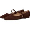 imageLauren Ralph Lauren Womens Londyn Suede Mary Jane FlatDark Hickory