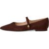 imageLauren Ralph Lauren Womens Londyn Suede Mary Jane FlatDark Hickory