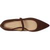 imageLauren Ralph Lauren Womens Londyn Suede Mary Jane FlatDark Hickory