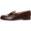 imageLauren Ralph Lauren Womens Wynnie ZebraPrintTrim Embossed LoaferZebraDark Hickory
