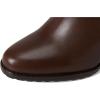 imageLauren Ralph Lauren womens Collins Calfskin Bootie HeelDark Hickory