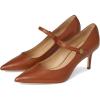 imageLauren Ralph Lauren Womens Lanette Calfskin Mary Jane Pumps FlatLauren Tan