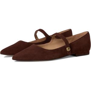 imageLauren Ralph Lauren Womens Londyn Suede Mary Jane FlatDark Hickory
