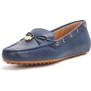 imageLauren Ralph Lauren Womens Wylie Nappa Leather Driver Driving Style LoaferRefined Navy