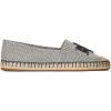 imageLauren Ralph Lauren Womens Cameryn Iii Canvas ampamp Leather EspadrilleNaturalBlackBlack