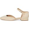imageLauren Ralph Lauren Womens Emellie Suede Mary Jane FlatSand Dune