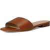imageLauren Ralph Lauren Womens Everley Calfskin Slide SandalsLauren Tan