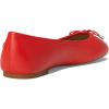 imageLauren Ralph Lauren Womens Jayna Nappa Leather Flats BalletBright Vermilion