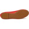 imageLauren Ralph Lauren Womens Jayna Nappa Leather Flats BalletBright Vermilion