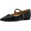 imageLauren Ralph Lauren Womens Londyn MetallicTrim Leather Mary Jane FlatBlackAntique Gold