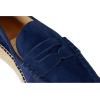 imageLauren Ralph Lauren Womens Luize Suede Loafer EspadrilleRefined Navy