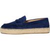 imageLauren Ralph Lauren Womens Luize Suede Loafer EspadrilleRefined Navy