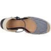 imageLauren Ralph Lauren Womens Robby Striped Canvas ampamp Jute Espadrille Wedge SandalRefined NavyNaturalRefined NavyNatural