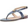 imageLauren Ralph Lauren Womens Everley Nappa Leather SandalsRefined Navy