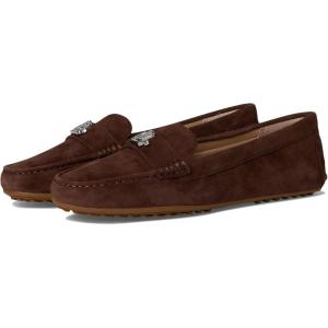imageLauren Ralph Lauren Womens Barnsbury Suede LoaferDark Hickory