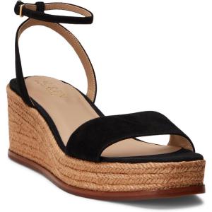 imageLauren Ralph Lauren womens Leona Suede EspadrilleBlack