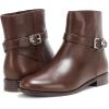 imageLauren Ralph Lauren Womens Brooke II Calfskin BootieDark Hickory
