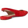 imageLauren Ralph Lauren Womens Londyn Suede Slingback Flat SandalBright Vermilion