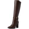 imageLauren Ralph Lauren Womens Manchester Fashion BootChestnut Brown