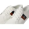 imageLauren Ralph Lauren Womens Janson II Leather SneakerSnw WhtLauren NavyLauren Tan