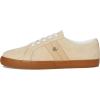 imageLauren Ralph Lauren Womens Janson II Suede ampamp Nappa Leather SneakersSand Dune