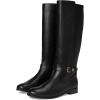 imageLauren Ralph Lauren womens Brooke II Burnished Leather Tall BootBlack
