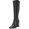 imageLauren Ralph Lauren womens Page II Burnished Leather Tall BootBlack
