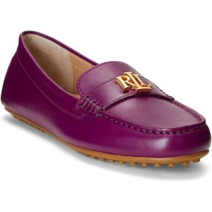 imageLAUREN Ralph Lauren Womens BarnsburyDriving Style LoaferPlum Caspia