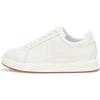 imageLauren Ralph Lauren Womens Ainsley Leather SneakerSnow White