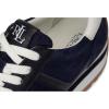 imageLauren Ralph Lauren Womens Dani Perforated Suede SneakerLrn NavyLrn NavySnw Wht