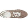 imageLauren Ralph Lauren Womens Dani Perforated Suede SneakerTaupe BrwnTaupe BrwnSnw Wht
