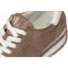 imageLauren Ralph Lauren Womens Dani Perforated Suede SneakerTaupe BrwnTaupe BrwnSnw Wht
