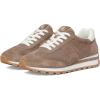 imageLauren Ralph Lauren Womens Dani Perforated Suede SneakerTaupe BrwnTaupe BrwnSnw Wht
