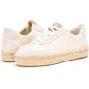 imageLauren Ralph Lauren Womens Luize Canvas ampamp Suede Espadrille SneakerSnow WhiteBianco
