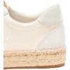 imageLauren Ralph Lauren Womens Luize Canvas ampamp Suede Espadrille SneakerSnow WhiteBianco